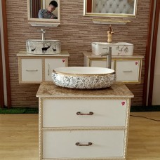 Bộ Tủ Chậu Gương Lavabo Nam Phương Tại Bình Dương