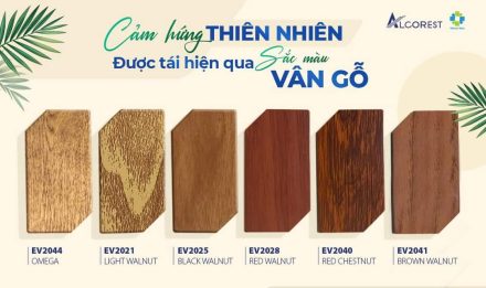 Ev Alu VÂn GỖ Các Màu