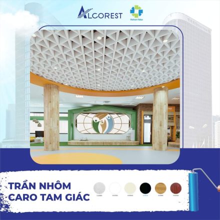 TrẦn NhÔm Caro Tam GiÁc