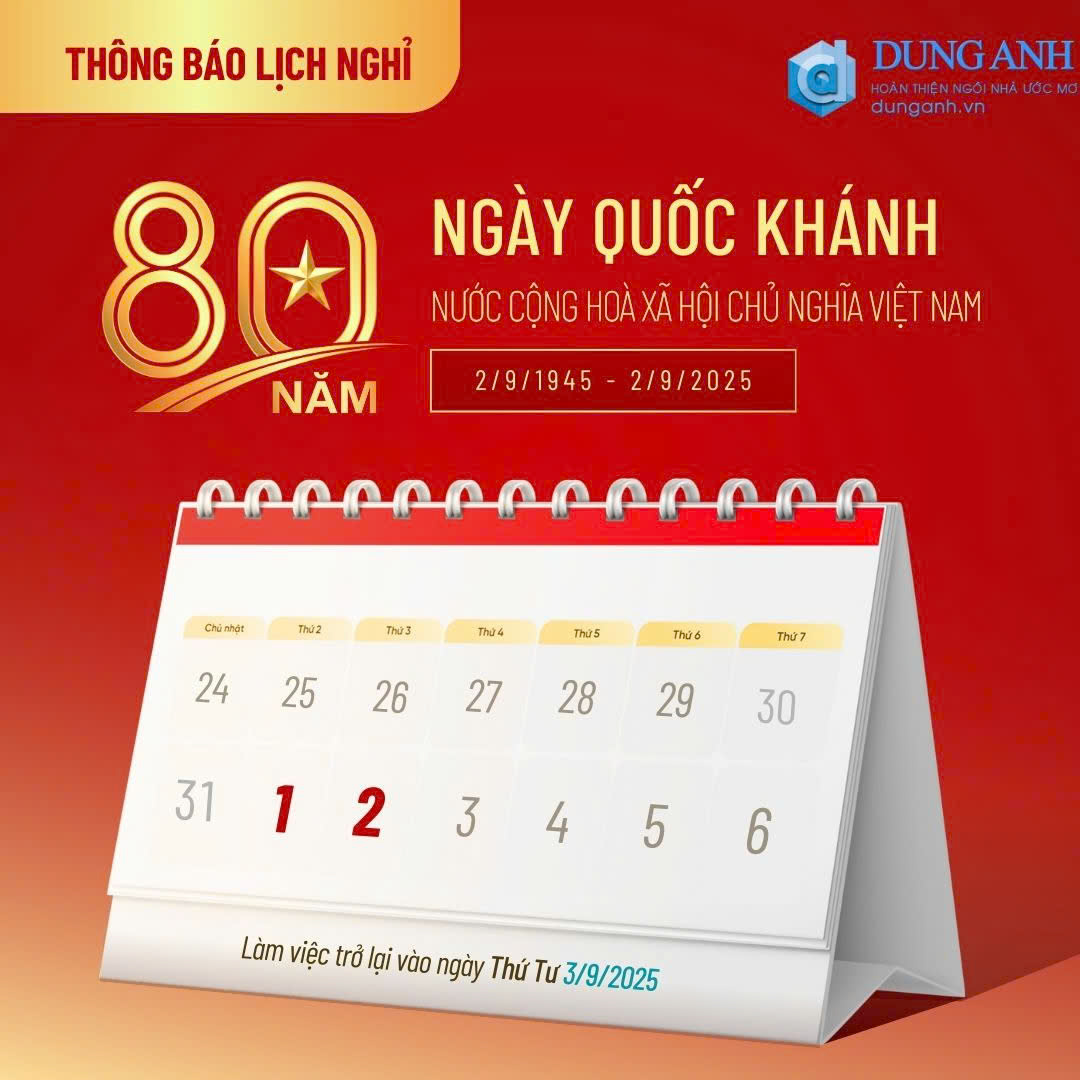 lịch nghỉ lễ 2/9