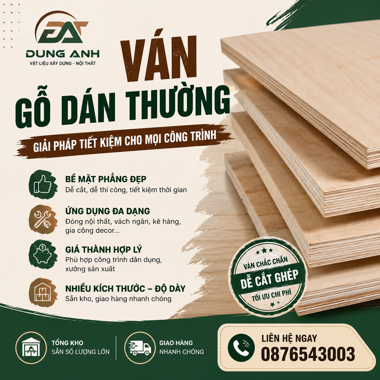 Ván Gỗ Dán Thường